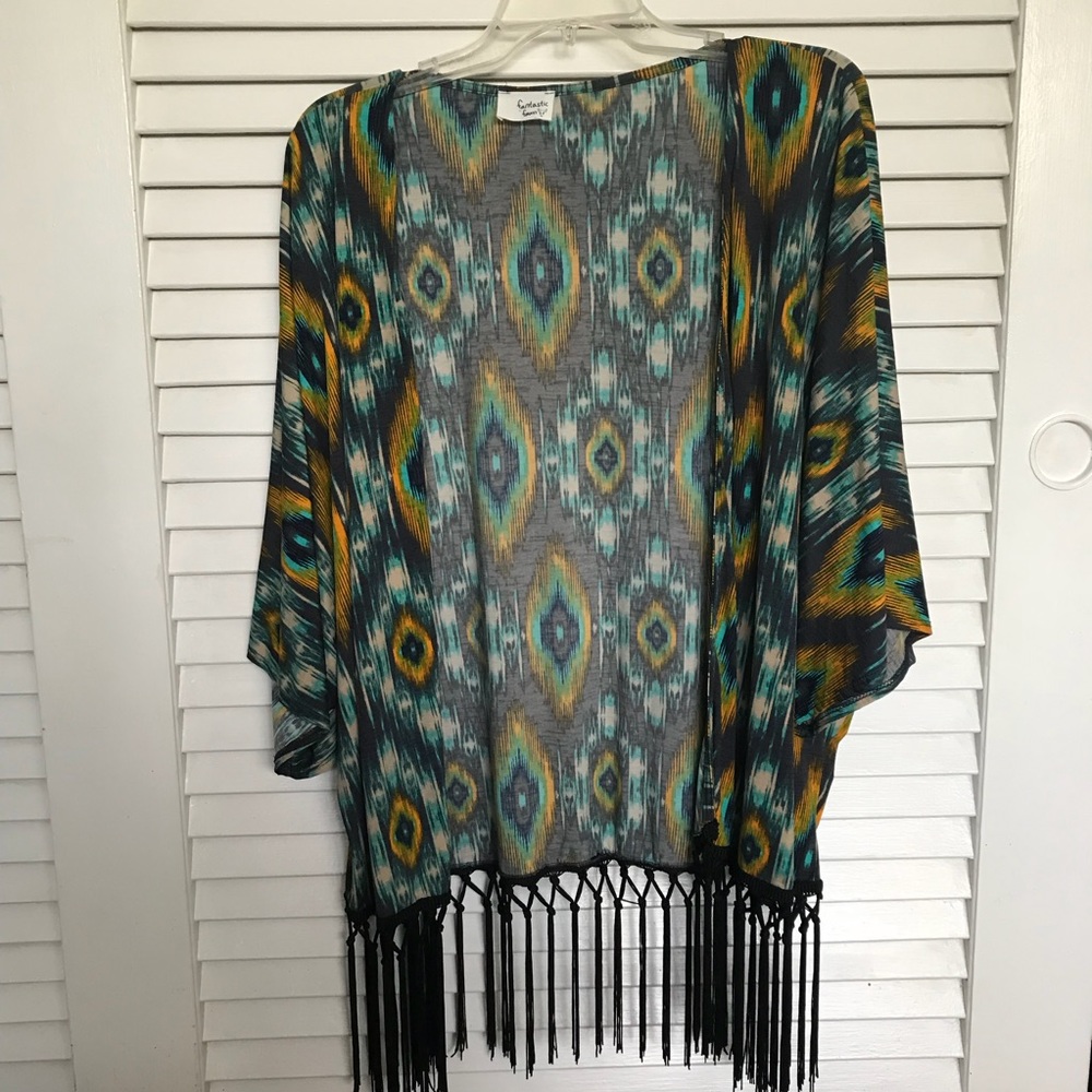 Soft stretchy shawl